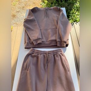 Amazon Women's Brown Sweater Set